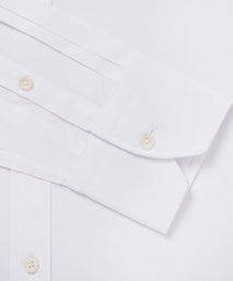 White Slim Fit Formal Ramses Poplin Shirt